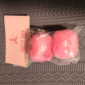 * Limited Release* Pink Jeffree Star Fuzzy Dice